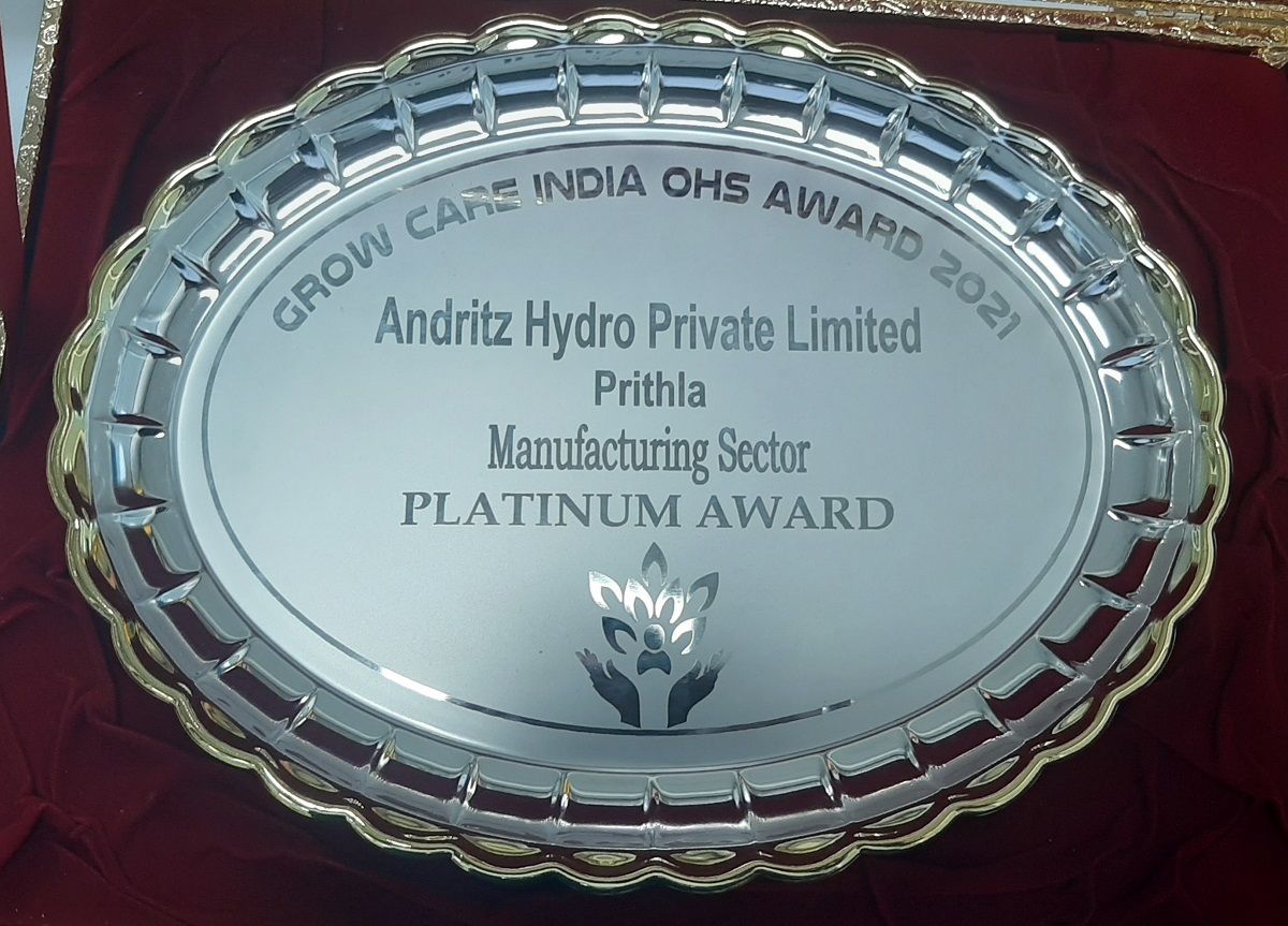Global safety award 2021