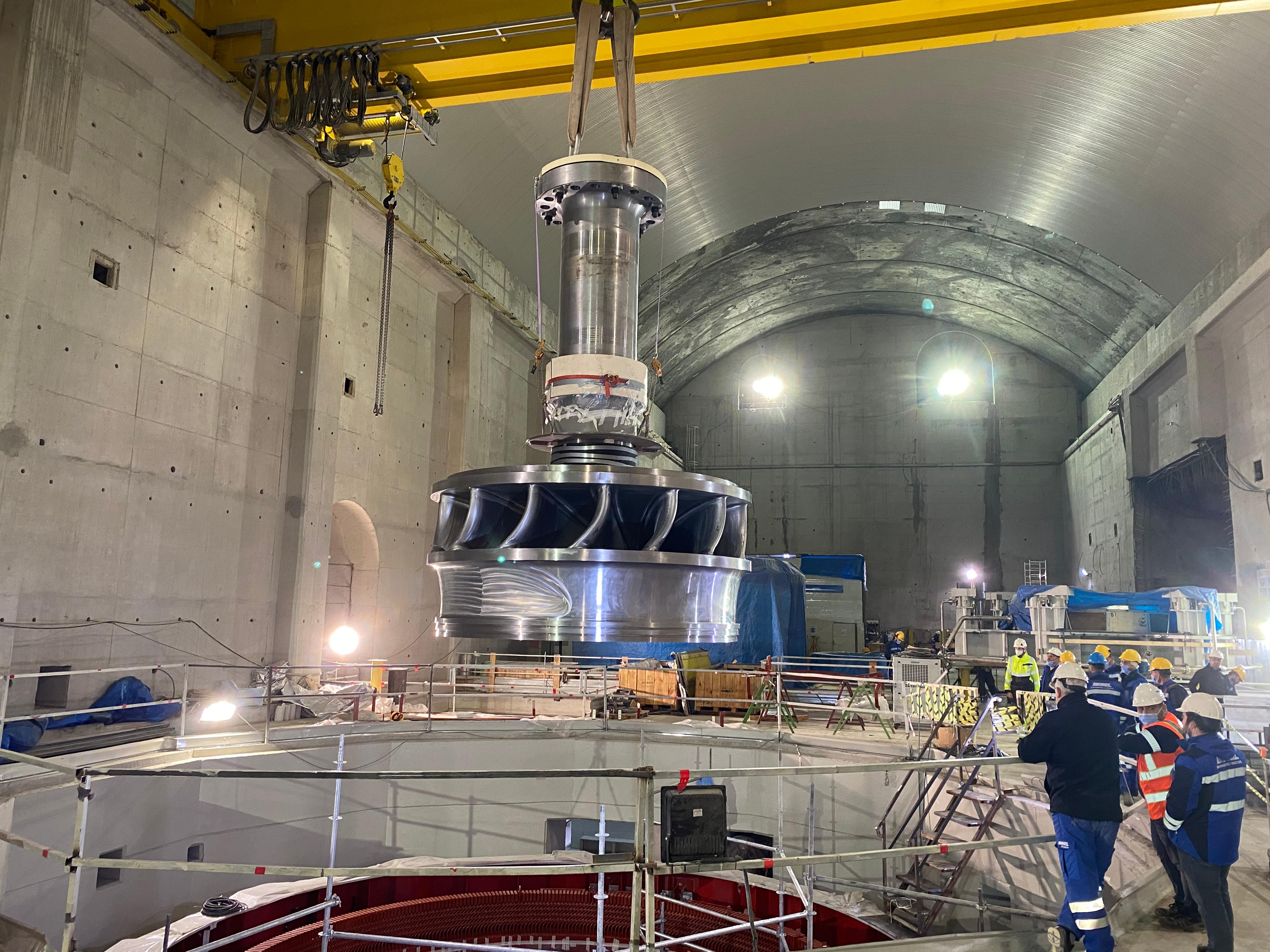 Das Wasserkraftwerk Yusufeli wird von ANDRITZ-Francis-Turbinen angetrieben