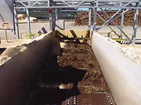 Biomass receiving