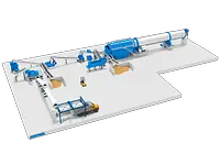 Reject system based on drum pulping