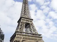 The Eiffel Tower in Drance
